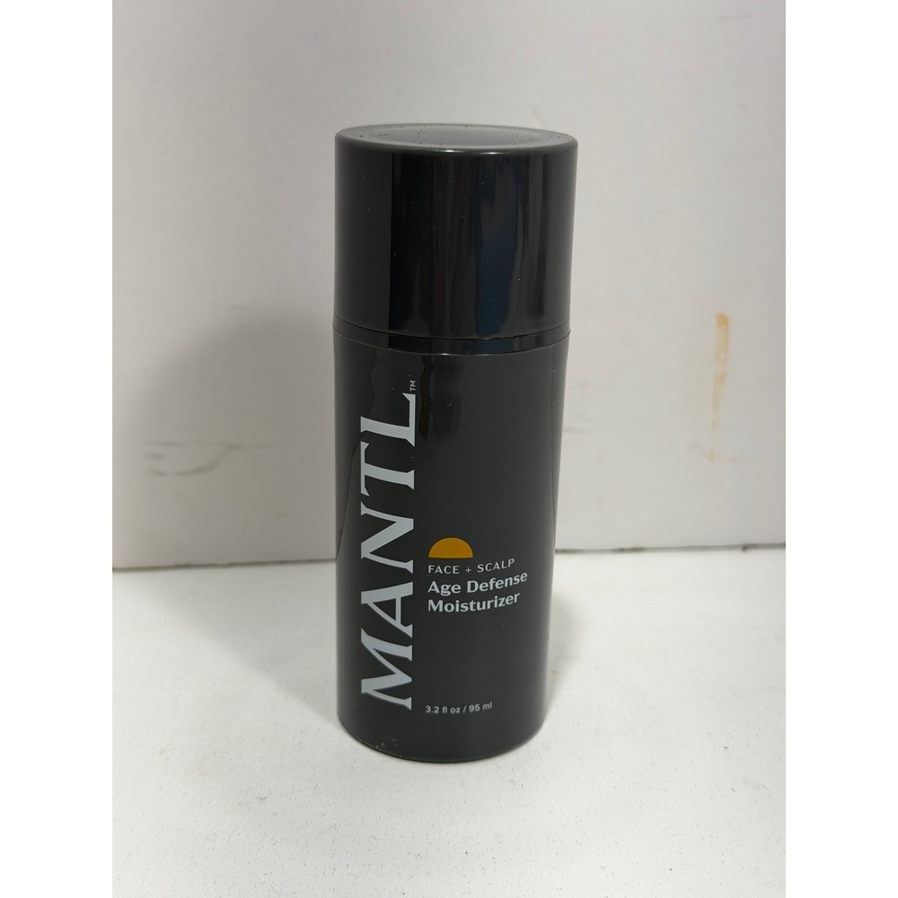 MANTL Age Defense Moisturizer Face and Scalp 3.2 fl oz 95ml Anti-Aging Hydrating